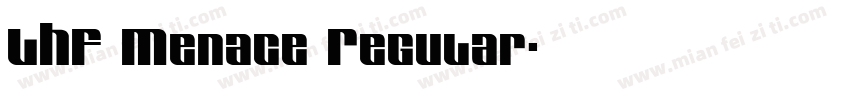 LHF Menace Regular字体转换